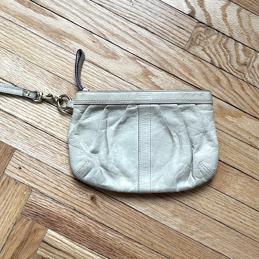 Vintage Coach wristlet